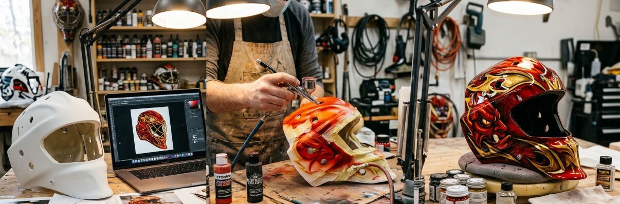 mask painting process